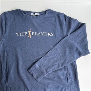 Tasc Blue Long Sleeve with PLAYERS CHAMPIONSHIP PGA TOUR Golf Logo